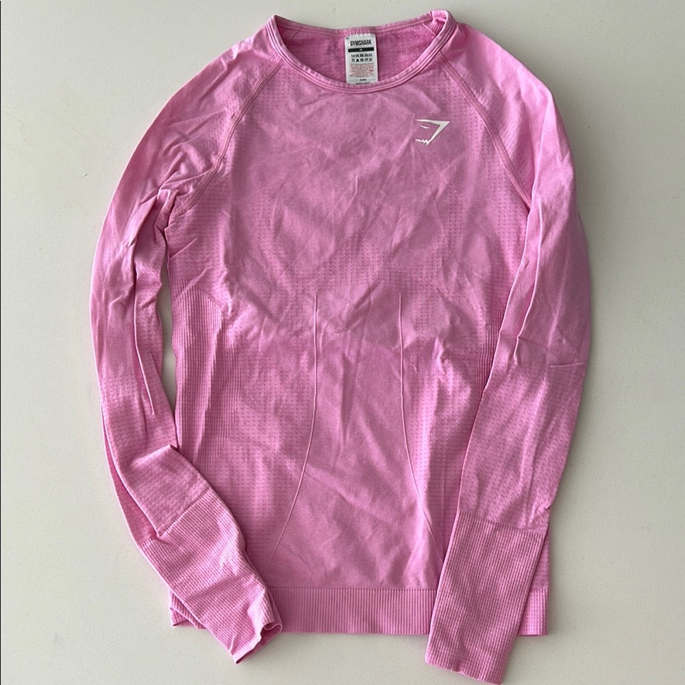 Gymshark Pink Long Sleeve Top